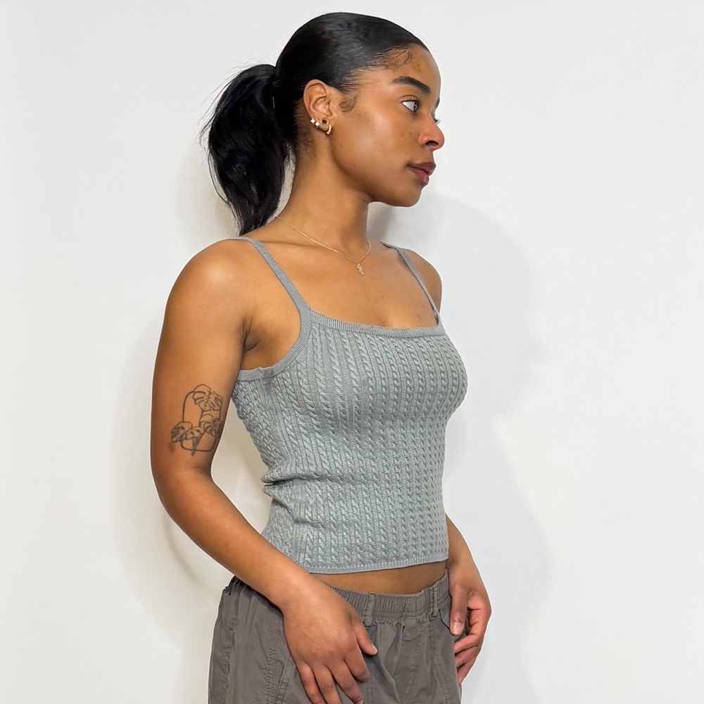BDG Cable Knit Top